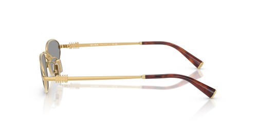 MIU MIU MU A52S - ​5AK40O - ​52 Okulary przeciwsłoneczne Owalny