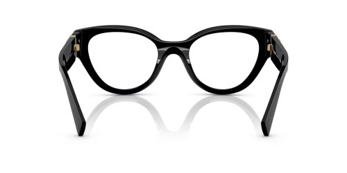 MIU MIU MU 01VV - ​1AB1O1 - ​52 Oprawki korekcyjne Czarny Kocie oczy