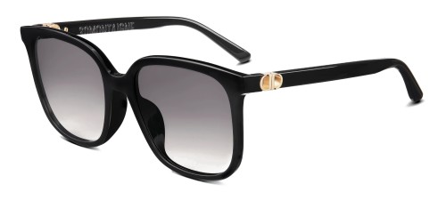 Dior 30 MONTAIGNEMINI S3F - 10A1 A - 58 Okulary przeciwsłoneczne Czarny Kanciaste