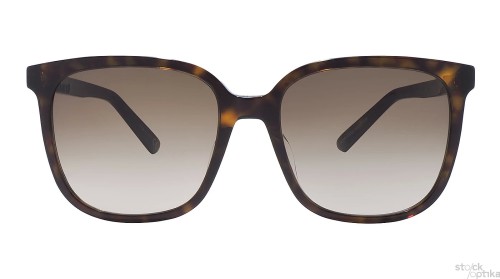 Dior 30 MONTAIGNEMINI S3F - 20F1 A - 58 Okulary przeciwsłoneczne Havana Kanciaste
