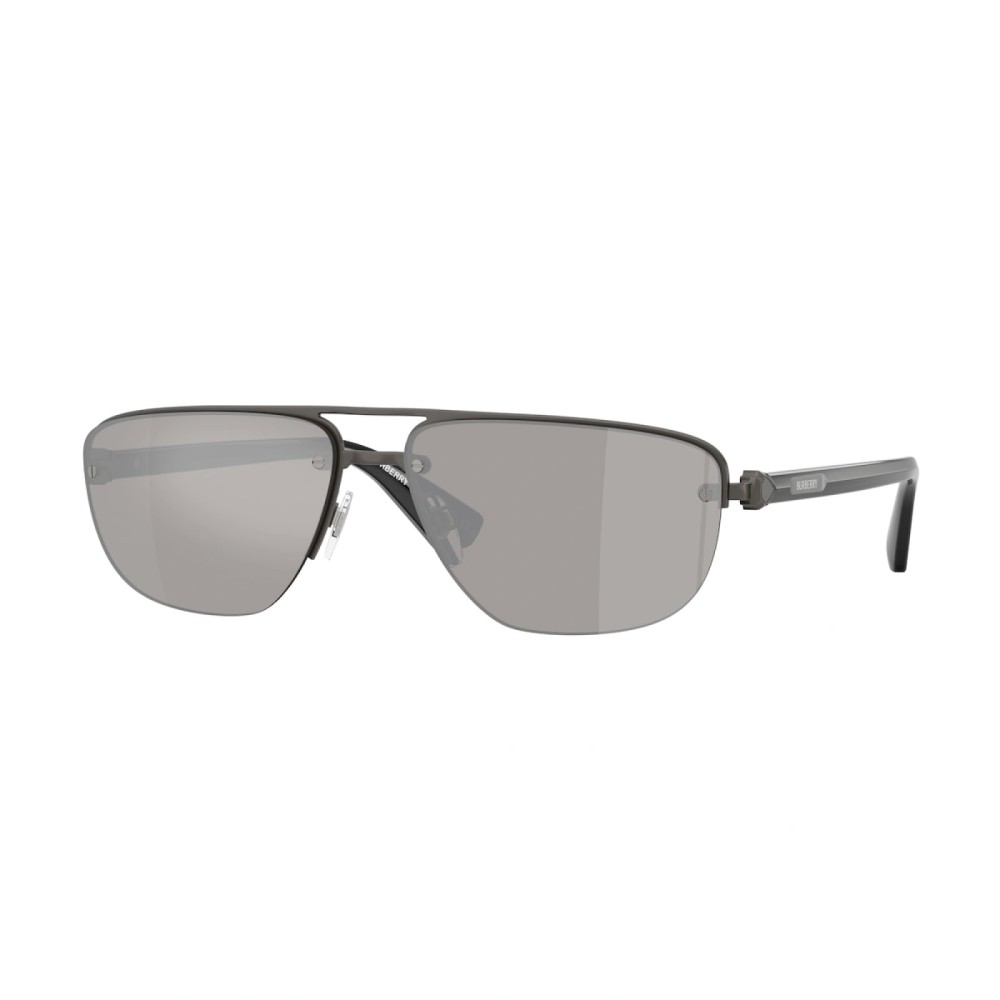 BURBERRY BE3164 - 13166G - 63 Okulary przeciwsłoneczne Ciemnoszary Kanciaste