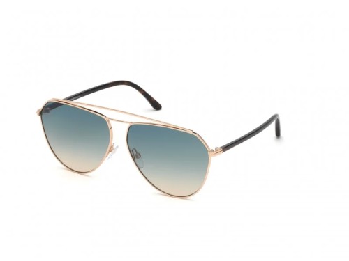 Tom Ford FT0681 BINX - 28P - 63 Okulary przeciwsłoneczne Pilotki (aviator)