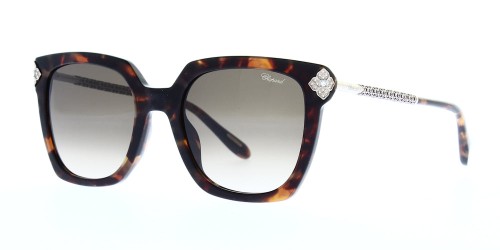 Chopard SCH336S - 0714 - 54 Okulary przeciwsłoneczne Kanciaste