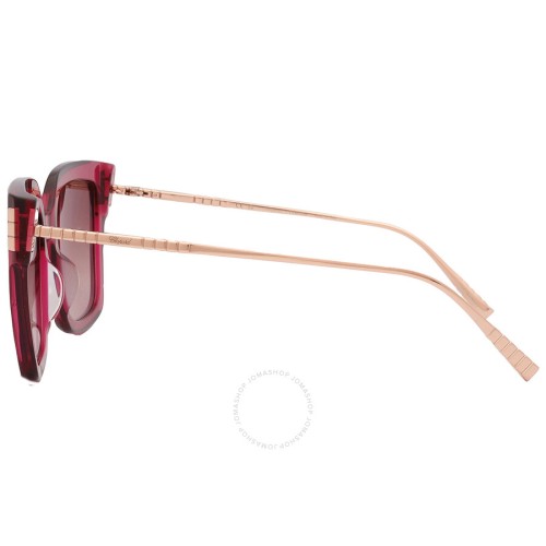 Chopard SCH353M - 04GB - 54 Okulary przeciwsłoneczne Kanciaste