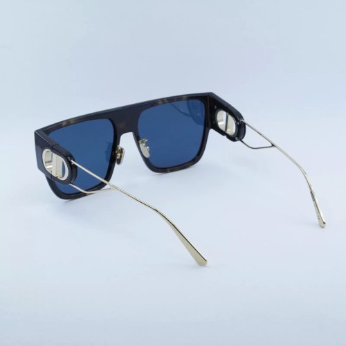 Dior 30 MONTAIGNE S3U - 22B0 B - 58 Okulary przeciwsłoneczne Havana Kanciaste
