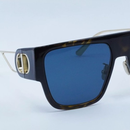 Dior 30 MONTAIGNE S3U - 22B0 B - 58 Okulary przeciwsłoneczne Havana Kanciaste