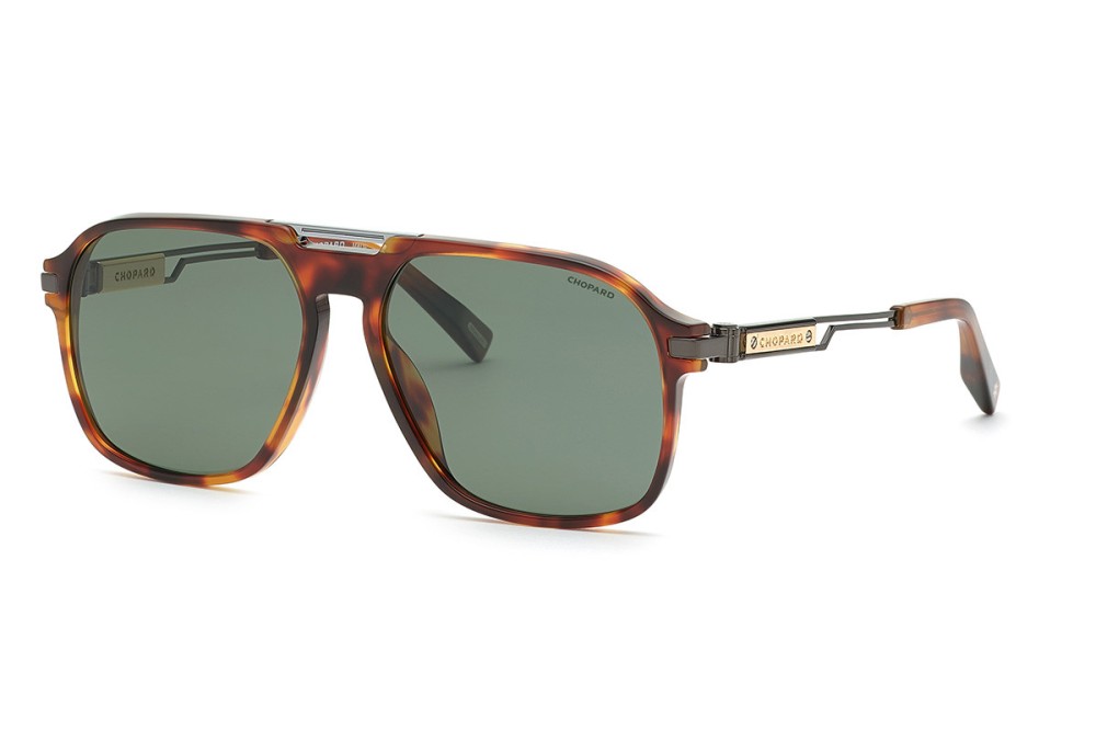 Chopard SCH347 - 909P - 58 - Z SOCZEWKAMI POLARYZACYJNYMI Okulary przeciwsłoneczne Pilotki (aviator)
