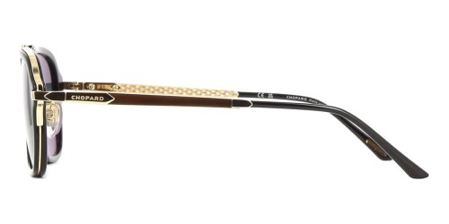 Chopard SCHG36 - 300P - 55 - Z SOCZEWKAMI POLARYZACYJNYMI Okulary przeciwsłoneczne Pilotki (aviator)