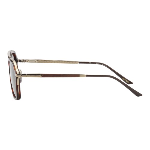 Chopard SCHG36 WOOD - 8FFP - 55 - Z SOCZEWKAMI POLARYZACYJNYMI Okulary przeciwsłoneczne Pilotki (aviator)