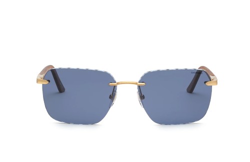Chopard SCHG62V WOOD - 383P - 61 - Z SOCZEWKAMI POLARYZACYJNYMI Okulary przeciwsłoneczne Kanciaste