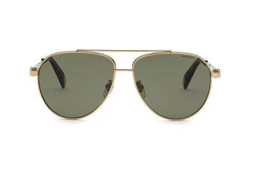 Chopard SCHG63 - 8FEP - 62 - Z SOCZEWKAMI POLARYZACYJNYMI Okulary przeciwsłoneczne Pilotki (aviator)
