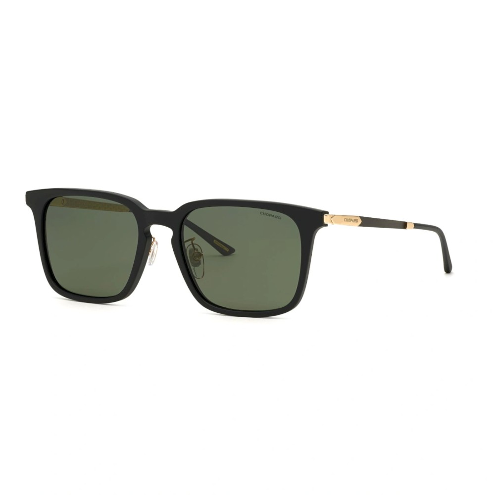 Chopard SCH339 WOOD - 703P - 54 - Z SOCZEWKAMI POLARYZACYJNYMI Okulary przeciwsłoneczne Czarny Kanciaste