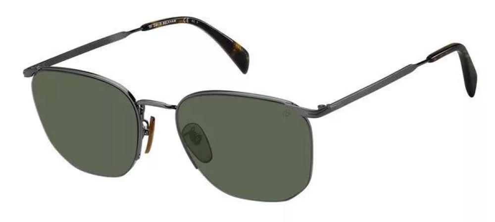 David Beckham DB 1038/F/S - 31ZQT - 58 Okulary przeciwsłoneczne Szary Pillow (zaokrąglony)