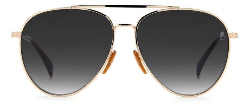 David Beckham DB 1102/F/S - J5G9O - 61 Okulary przeciwsłoneczne Złoty Pilotki (aviator)