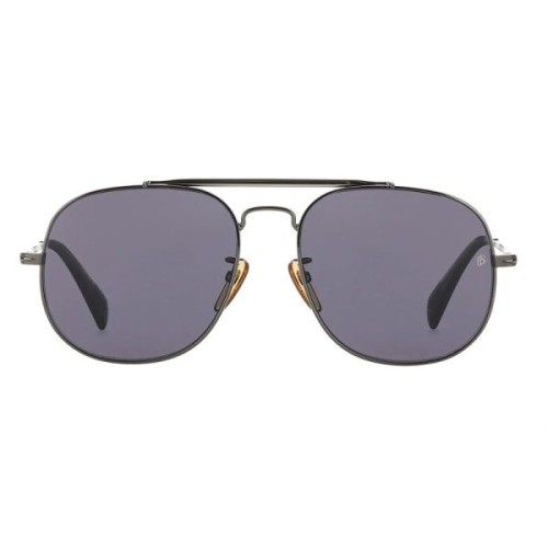 David Beckham DB 7004/S - V81M9 - 57 - Z SOCZEWKAMI POLARYZACYJNYMI Okulary przeciwsłoneczne Szary Pilotki (aviator)