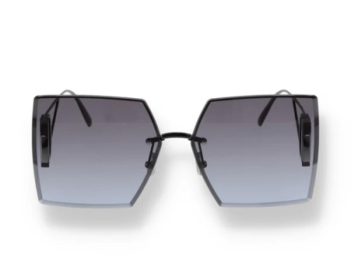 Dior 30 MONTAIGNE S7U - H4A2 0 - 64 Okulary przeciwsłoneczne Czarny Kanciaste