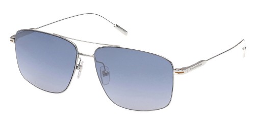 Zegna EZ0188-D - 16W - 60 Okulary przeciwsłoneczne Srebrny Pilotki (aviator)