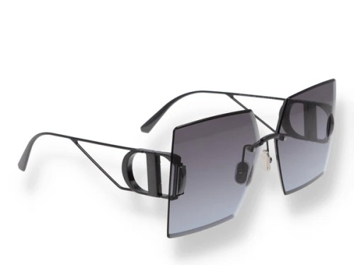 Dior 30 MONTAIGNE S7U - H4A2 0 - 64 Okulary przeciwsłoneczne Czarny Kanciaste