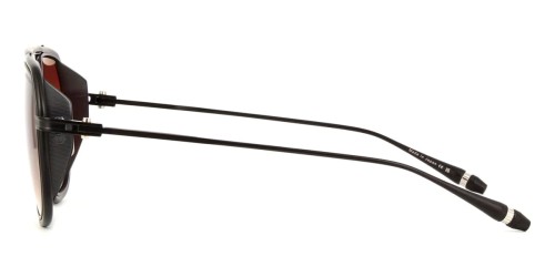 Dita INTRACRAFT DTS165-A TITANIUM - 02 - 59 Okulary przeciwsłoneczne Czarny Pilotki (aviator)