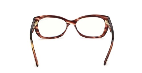 Tom Ford TF6046-B - 055 - 55 - Z SOCZEWKAMI Z FILTREM ŚWIATŁA NIEBIESKO-FIOLETOWEGO Oprawki korekcyjne Havana