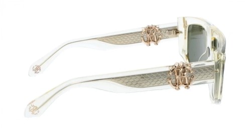Roberto Cavalli SRC038 - 0846 - 56 Okulary przeciwsłoneczne Przezroczysty Aviator