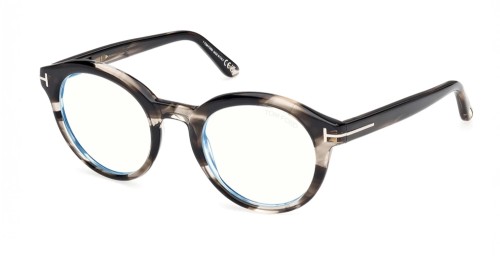 Tom Ford - Oprawki korekcyjne - TF6061-B - 056 - 50 - Z SOCZEWKAMI Z FILTREM ŚWIATŁA NIEBIESKO-FIOLETOWEGO