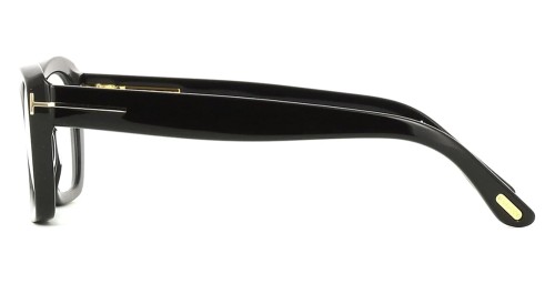 Tom Ford TF6046-B ECO - 001 - 55 - Z SOCZEWKAMI Z FILTREM ŚWIATŁA NIEBIESKO-FIOLETOWEGO Oprawki korekcyjne Czarny