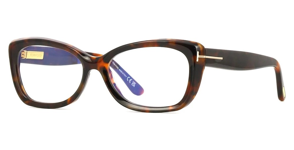 Tom Ford TF6046-B ECO - 052 - 55 - Z SOCZEWKAMI Z FILTREM ŚWIATŁA NIEBIESKO-FIOLETOWEGO Oprawki korekcyjne