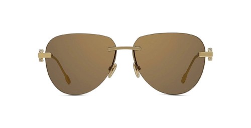 Fred FG40064U - 30G - 59 Okulary przeciwsłoneczne Złoty Aviator