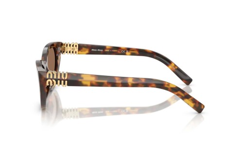 MIU MIU MU A04S - 14L60M - 54 Okulary przeciwsłoneczne Havanna Kocie oczy