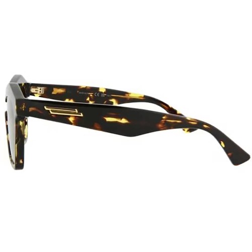 Bottega Veneta BV1093S - 002 - 99 Okulary przeciwsłoneczne Havana Kanciaste