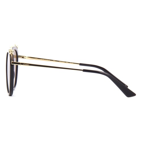 Cartier CT0150S - 001 - 55 Okulary przeciwsłoneczne Kocie oczy