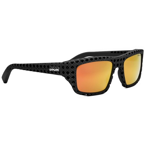 Dior DIOR3D S1I - 11J7 - 57 Okulary przeciwsłoneczne Czarny Kanciaste