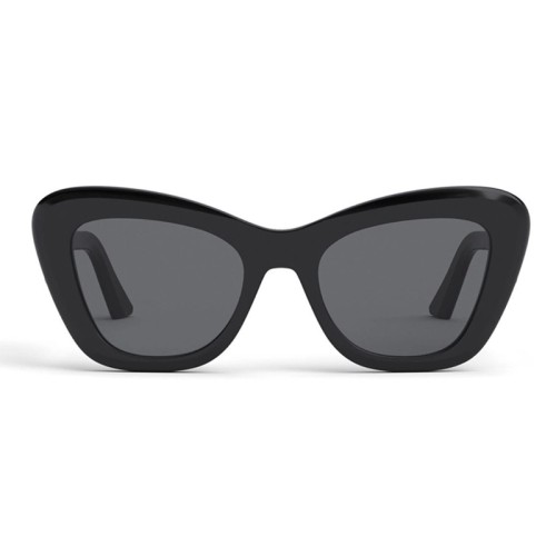 Dior DIORBOBBY B1U - 10A0 A - 52 Okulary przeciwsłoneczne Czarny Motyl