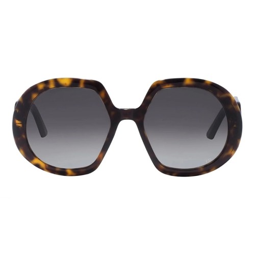Dior DIORBOBBY R1U - 20A1 A - 56 Okulary przeciwsłoneczne Havana Pillow (zaokrąglony)