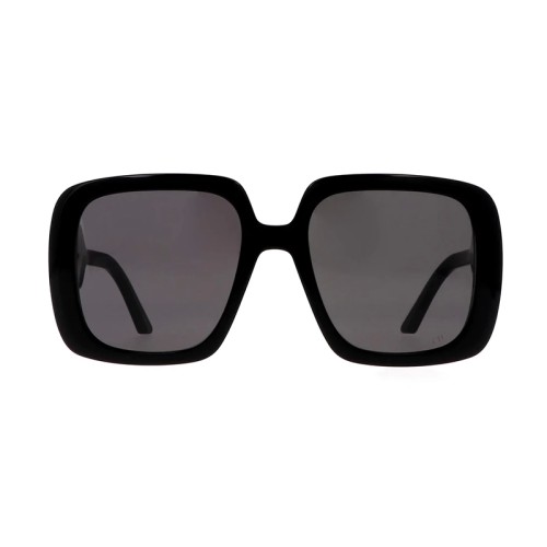 Dior DIORBOBBY S2F - 10A1 A - 56 Okulary przeciwsłoneczne Czarny Kanciaste