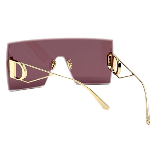 Dior 30 MONTAIGNE M1U - B0D0 A - 143 Okulary przeciwsłoneczne Złoty Kanciaste