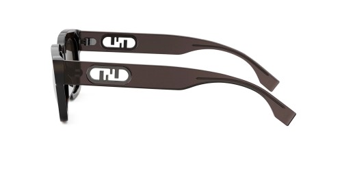 Fendi FE40107I - 52E - 53 Okulary przeciwsłoneczne Kanciaste