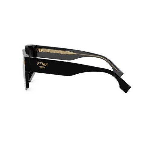Fendi FE40162F - 01A - 54 Okulary przeciwsłoneczne Czarny Kanciaste
