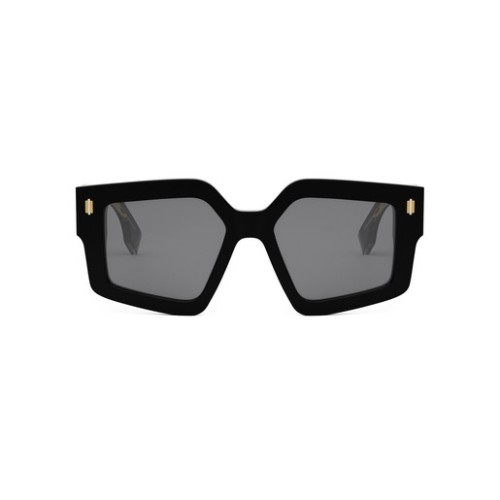 Fendi FE40162F - 01A - 54 Okulary przeciwsłoneczne Czarny Kanciaste