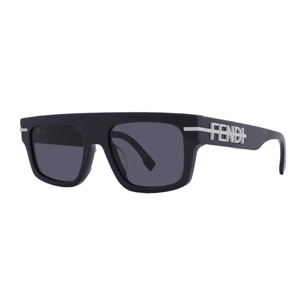 Fendi FE40091U - 90A - 54 Okulary przeciwsłoneczne Ciemnoniebieski Kanciaste