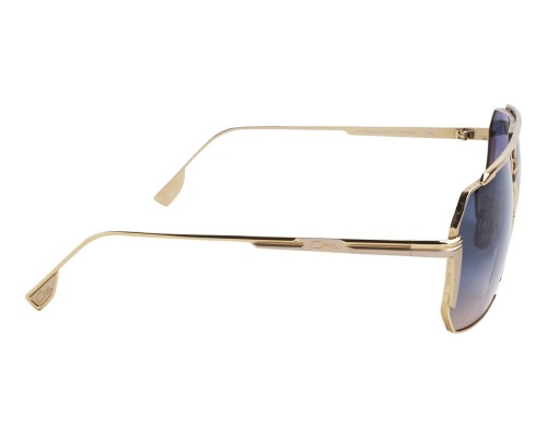Cazal 755 - 002 - 63 Okulary przeciwsłoneczne Złoty Pilotki (aviator)