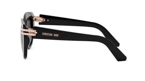 Dior CDIOR B4F - 10A1 - 56 Okulary przeciwsłoneczne Czarny Pillow (zaokrąglony)