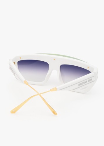 Dior DIORCLUB M7U - 51A5 - 141 Okulary przeciwsłoneczne Biały Jednoszybowe