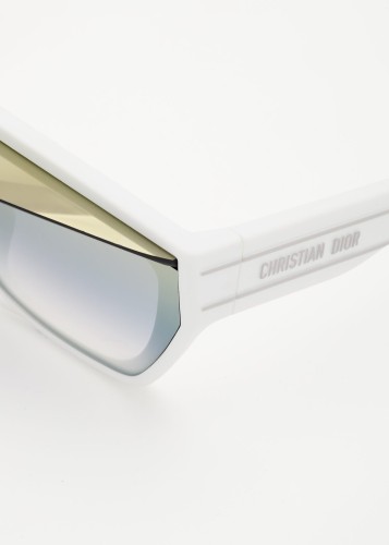 Dior DIORCLUB M7U - 51A5 - 141 Okulary przeciwsłoneczne Biały Jednoszybowe
