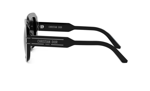 Dior DIORSIGNATURE S11F - 14A1 - 55 Okulary przeciwsłoneczne Czarny Kanciaste