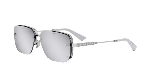 Dior NEODIOR S4U - F0A4 - 58 Okulary przeciwsłoneczne Srebrny Kanciaste