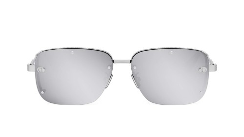 Dior NEODIOR S4U - F0A4 - 58 Okulary przeciwsłoneczne Srebrny Kanciaste