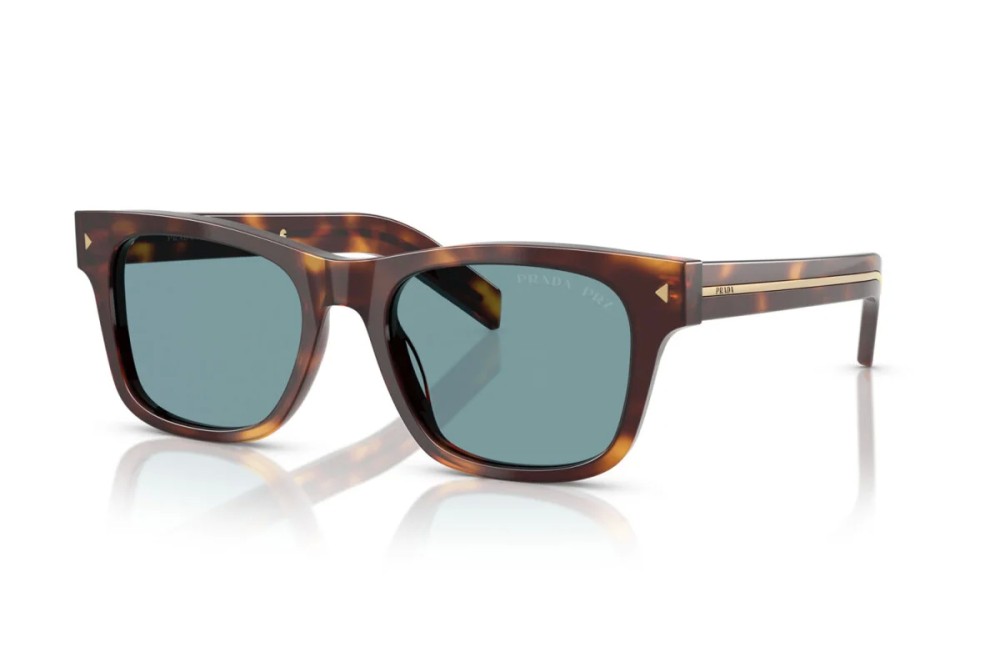 PRADA PR A17S - 15W04D - 54 - Z SOCZEWKAMI POLARYZACYJNYMI Okulary przeciwsłoneczne Kanciaste