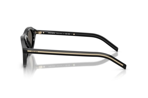 PRADA PR B15S - 16K731 - 51 Okulary przeciwsłoneczne Czarny Okrągły